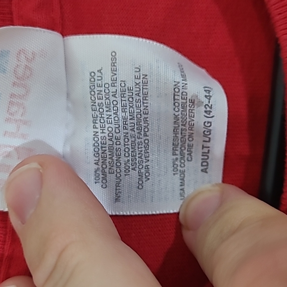 vintage San Diego Zoo Panda Hua Mei and Bai Yun Red Large Crew neck t-shirt - Picture 7 of 7